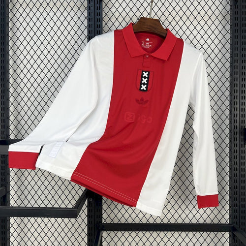 Ajax 202526 Amsterdam Anniversary Long Sleeves Jersey - Fronte