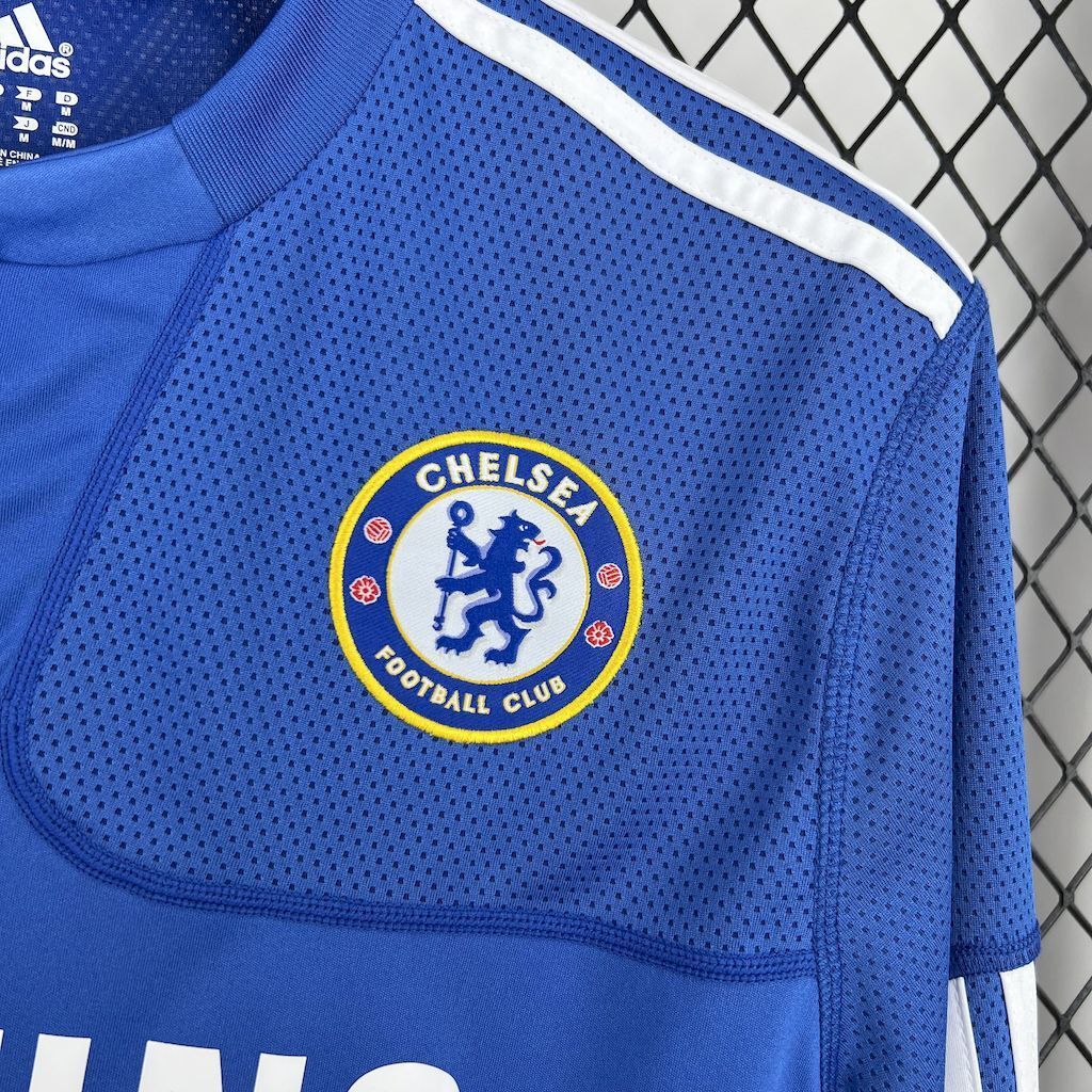 Chelsea 200910 Home Retro Long Sleeves Jersey