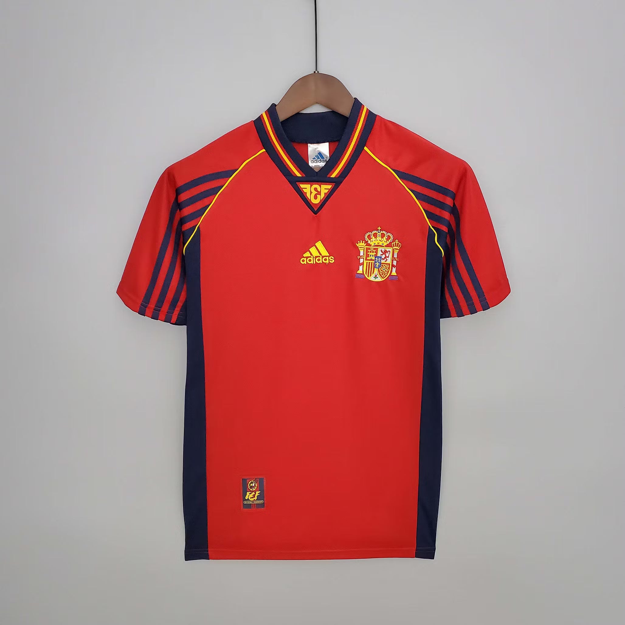 Spain 1998 World Cup Home Jersey - Fronte