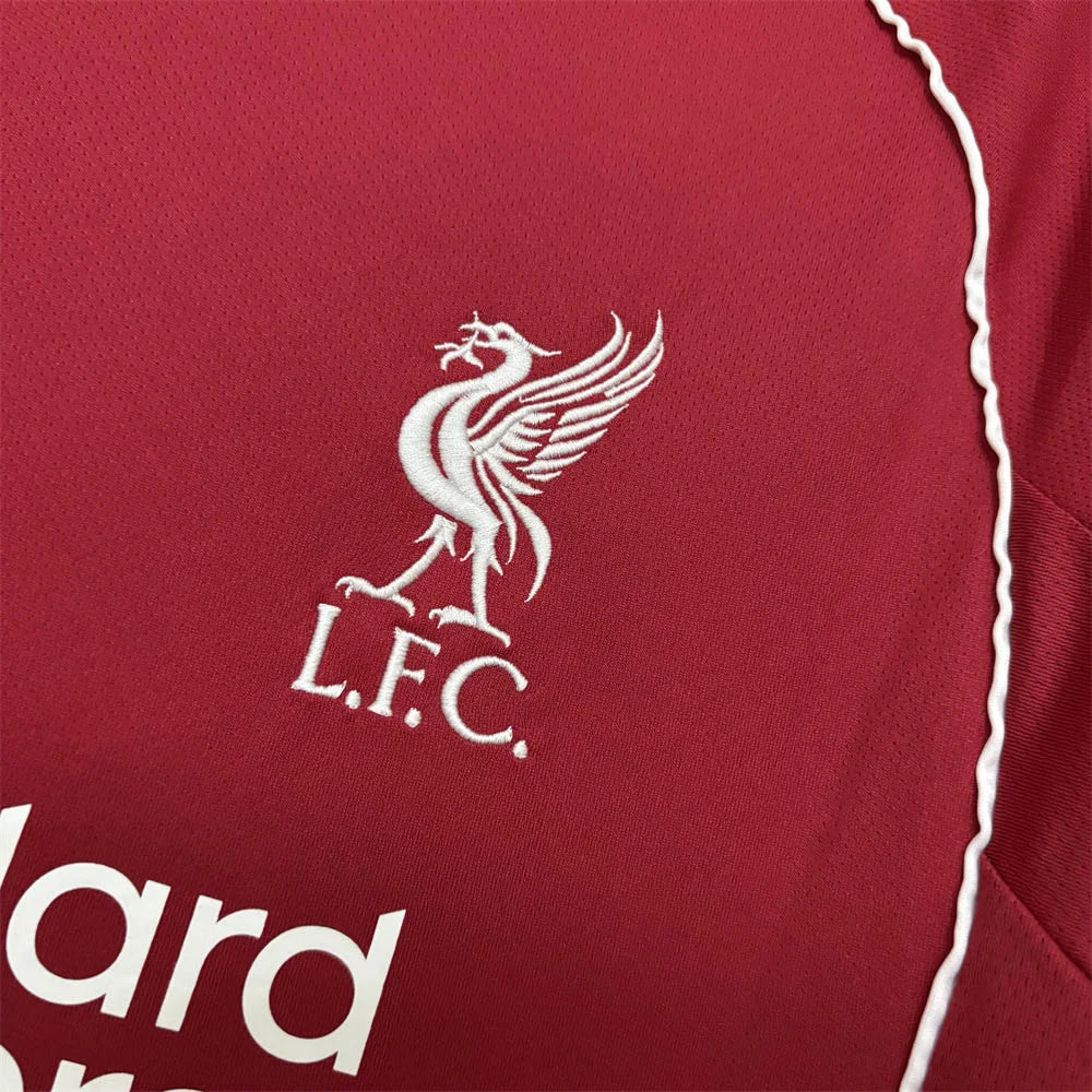 Liverpool 202526 Home Long Sleeves Jersey - Fronte