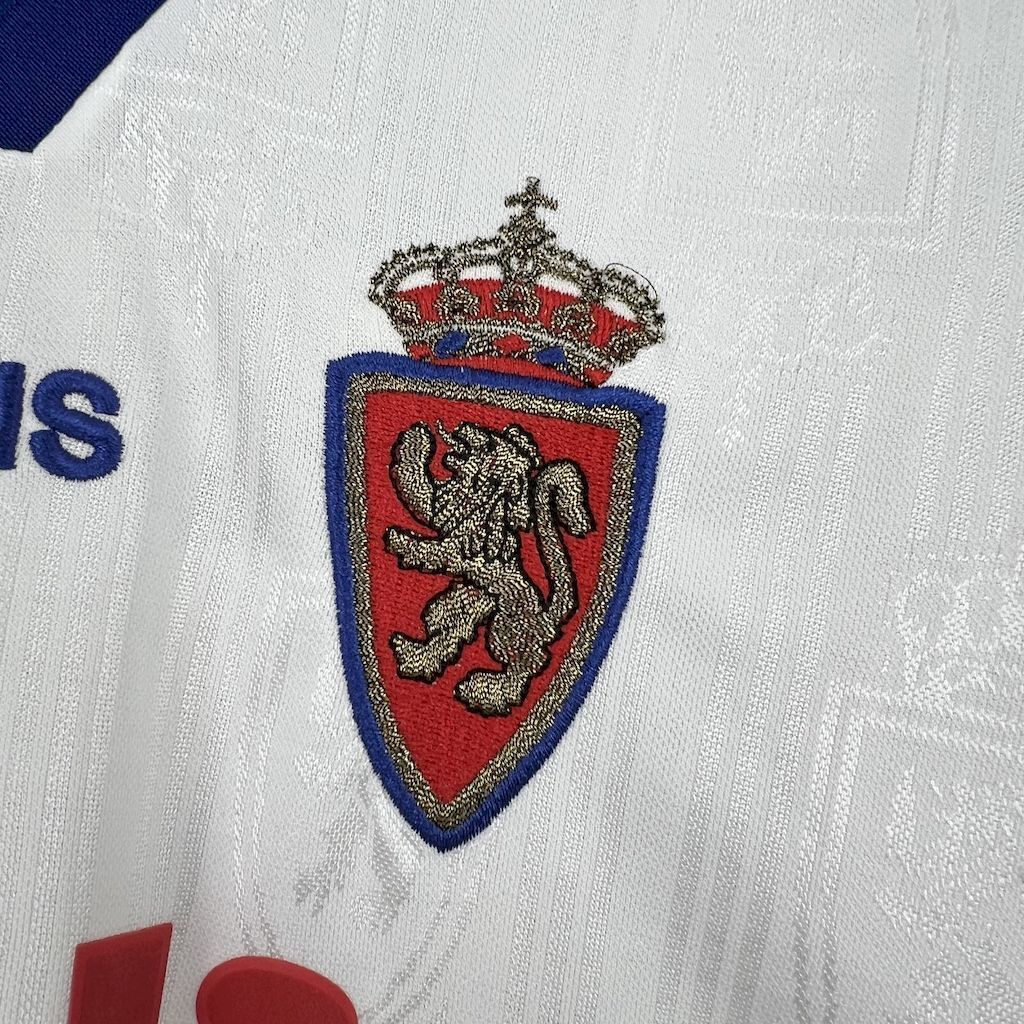Real Zaragoza 199798 Home Retro Jersey