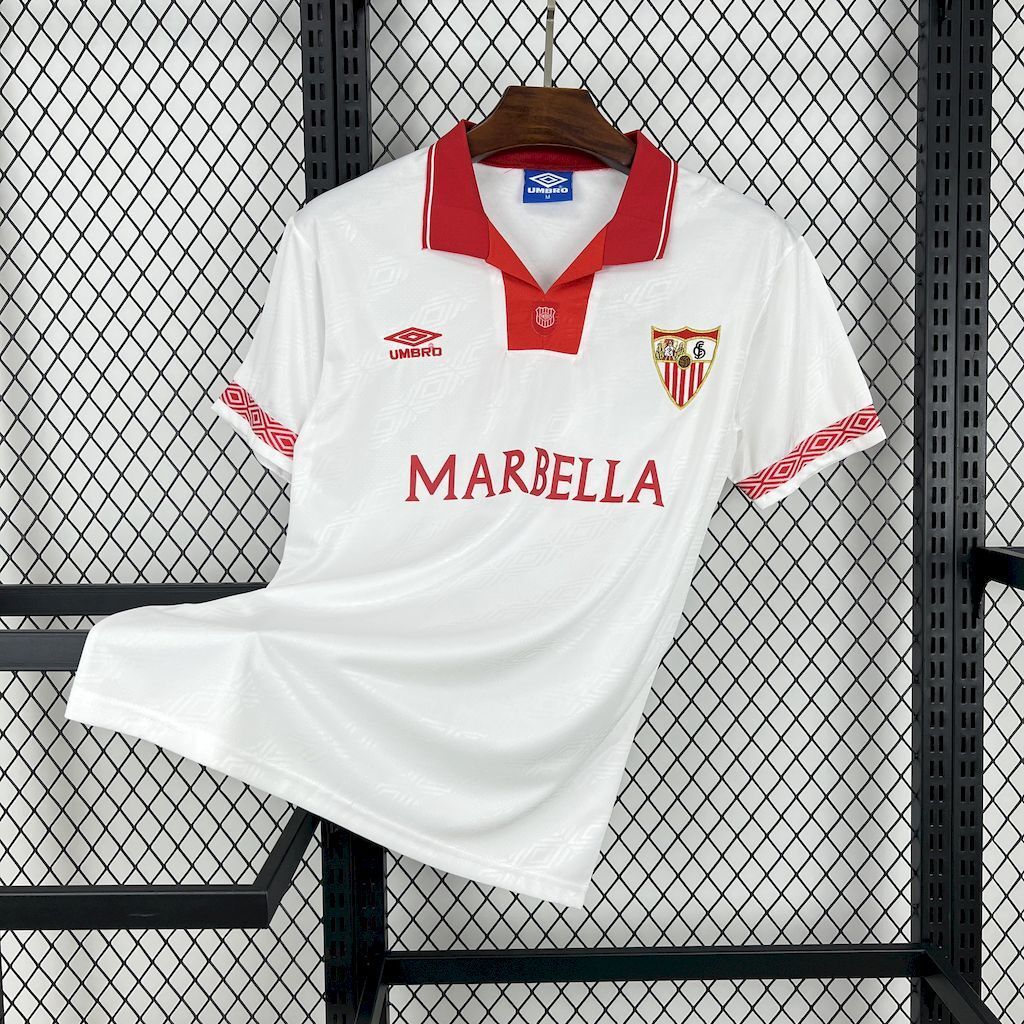 Sevilla FC 199496 Home Retro Jersey