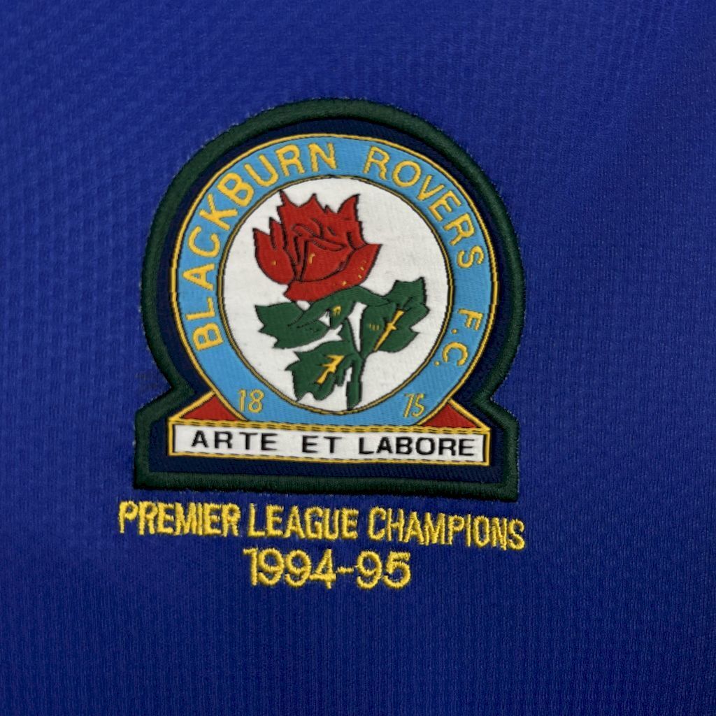Blackburn Rovers 199495 Home Retro Jersey