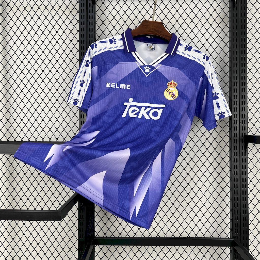 Real Madrid 199697 Away Retro Jersey
