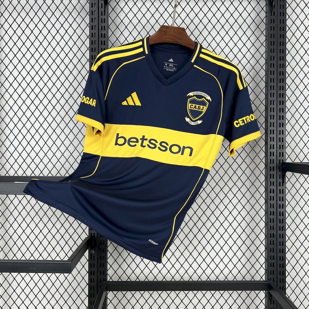 Boca Juniors 202526 120th Anniversary Edition Jersey