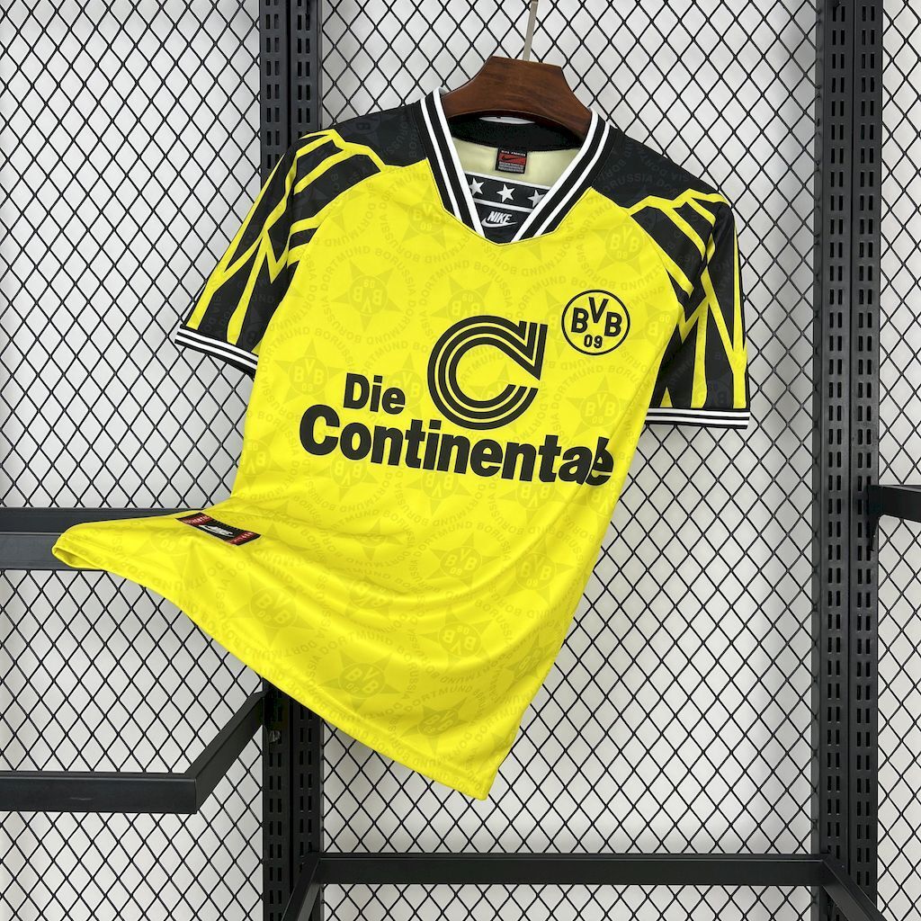 Borussia Dortmund 199495 Home Retro Jersey