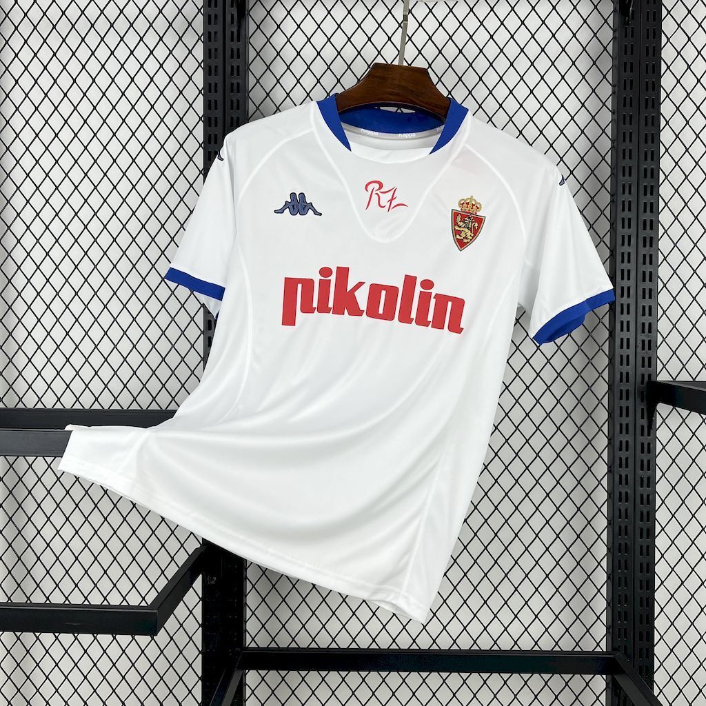 Real Zaragoza 200102 Home Retro Jersey