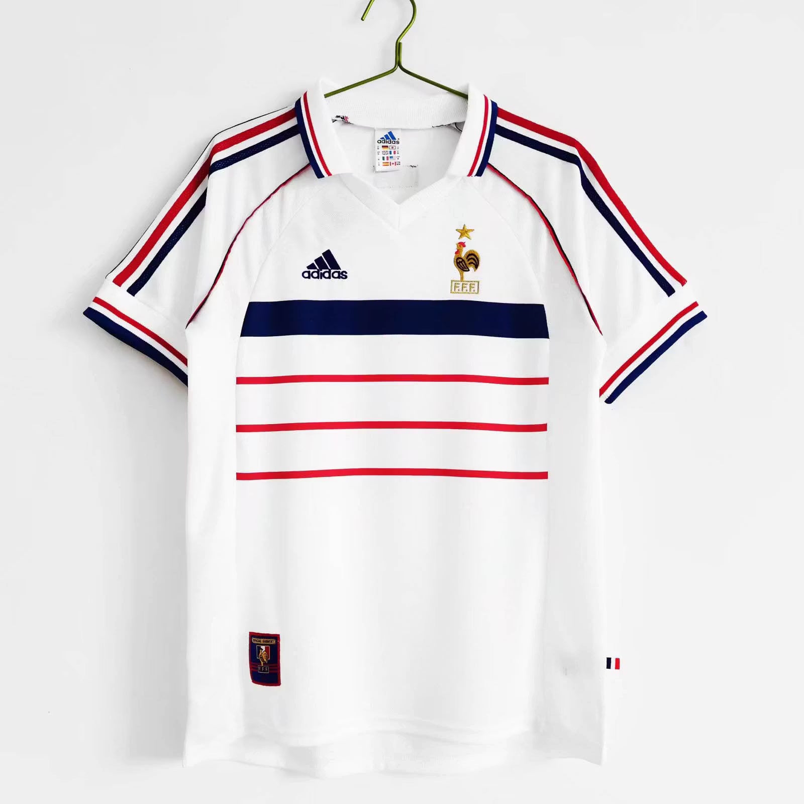France 1998 World Cup Home Jersey - Fronte