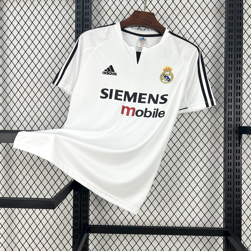 Real Madrid 200304 Home Retro Jersey