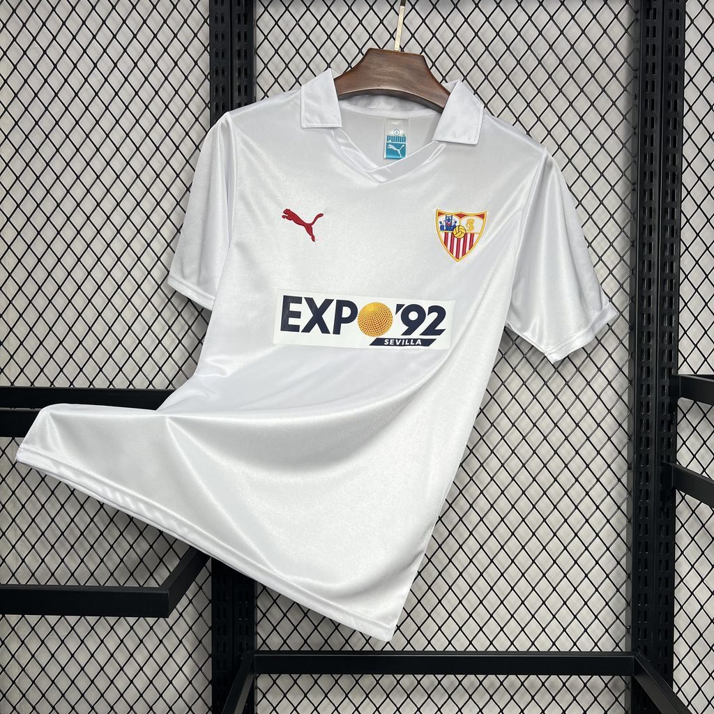 Sevilla FC 198790 Home Retro Jersey
